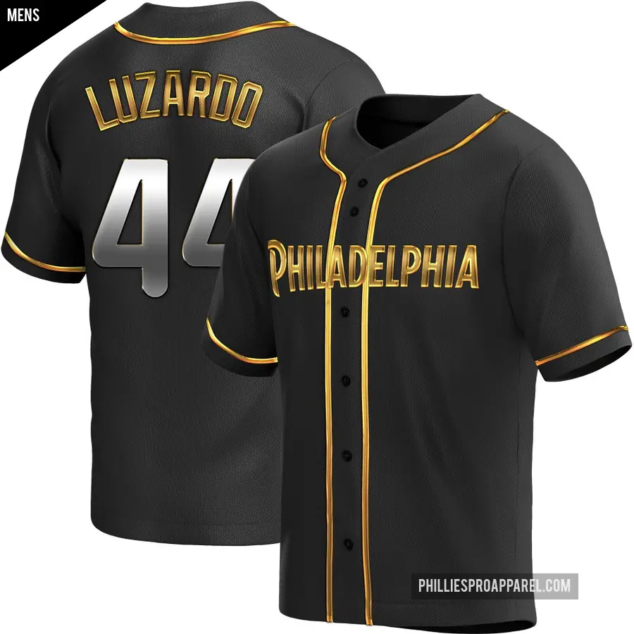 Men's Philadelphia Phillies ＃44 Jesus Luzardo Replica Gold Black en Alternate Jersey